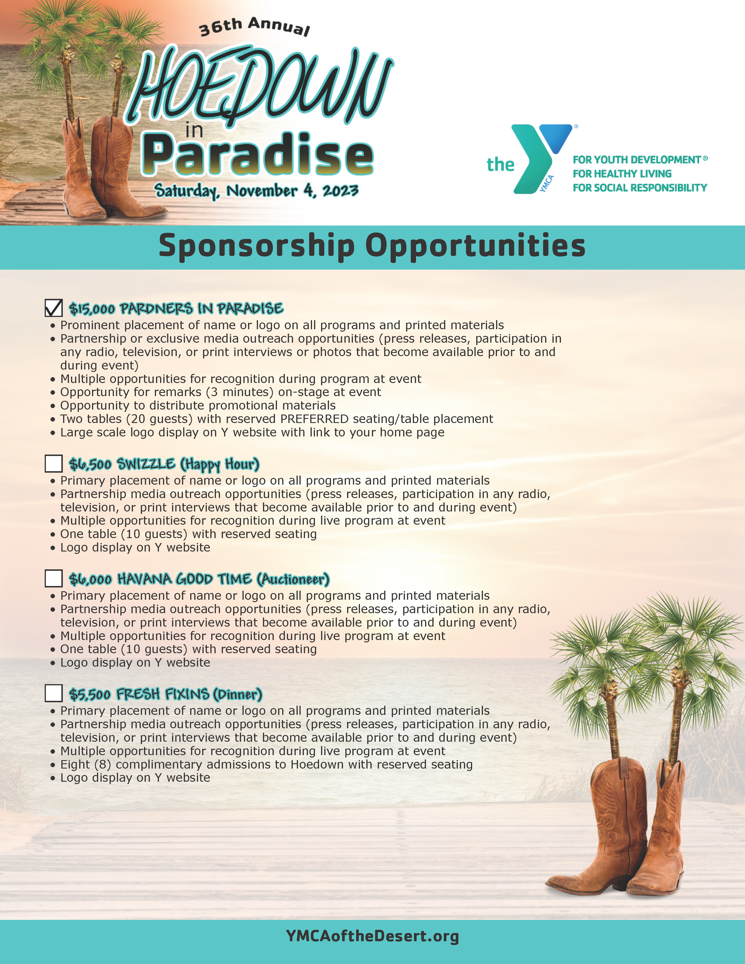 Family YMCA of the Desert - Licensed Childcare and Youth Programs|Hoedown 2023 Sponsorship Form Final 7 25 w sponsors_Page_1