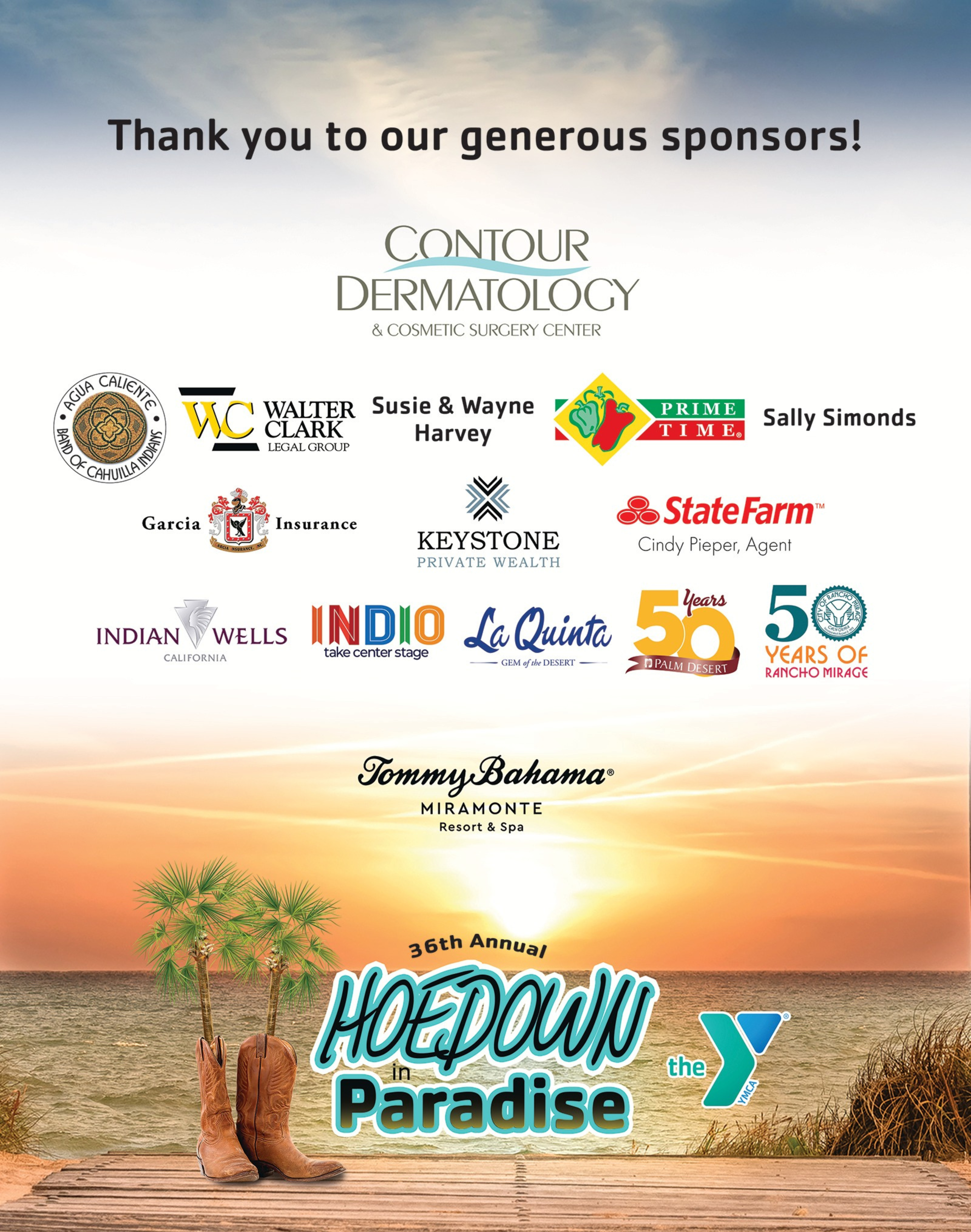 Family YMCA of the Desert - Licensed Childcare and Youth Programs | HOEDOWN IN PARADISE