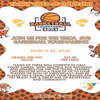 3 on 3 Basketball Tournament Flyer