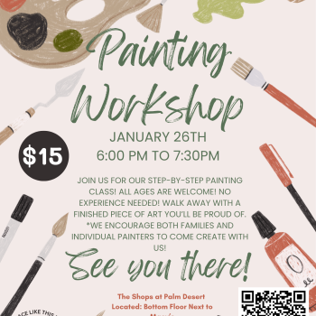 Painting Workshop - Jan 28